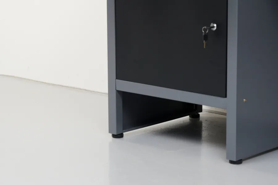 Arbejdsborde & Reoler|Værkstedsbord med skab/skuffer 160 x 60 x 85 cm