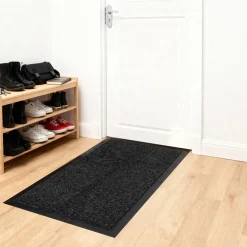 Dørmåtter|Wash&Clean smudsmåtte sort 80 x 120 cm