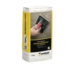 Weber Saint-Gobain Cement & Mørtel|Weber Cempexo Universalmørtel 15 kg