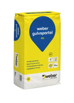 Weber Saint-Gobain Cement & Mørtel|Weber gulvspartel fin 15 kg