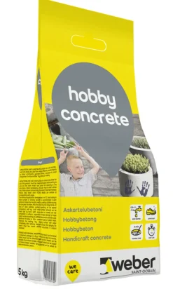 Weber Saint-Gobain Cement & Mørtel|Weber Hobby concrete - 5 kg